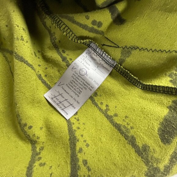 Monika Astara Womens Handmade Abstract Kimono Cardigan Jacket Olive Green Medium - Picture 5 of 8